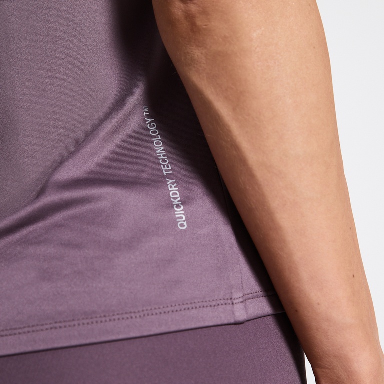 Training tee " Ws Run Tee 2.0" Plum